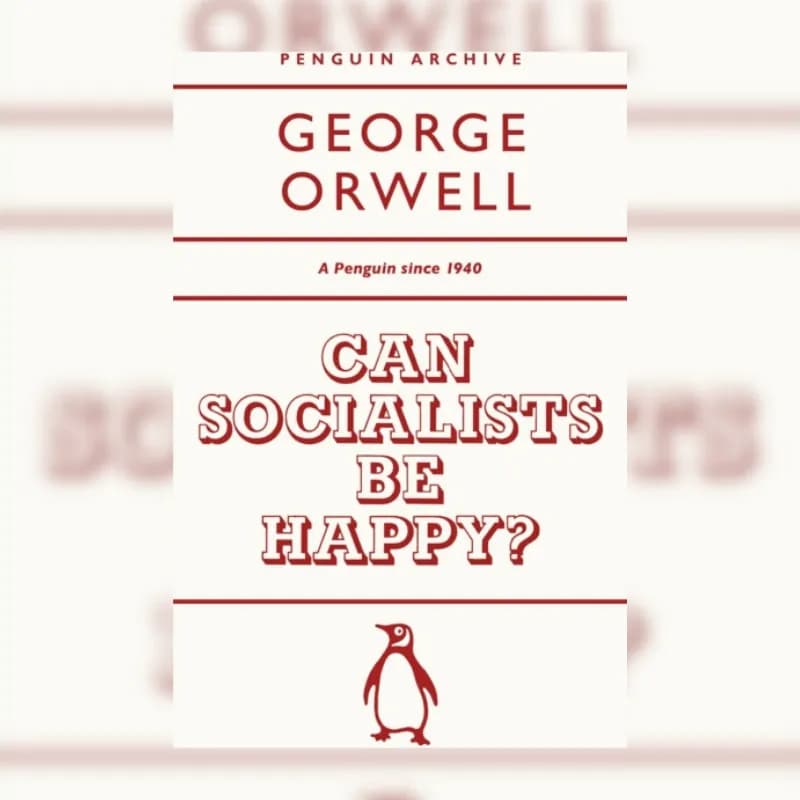 Can Socialists be Happy