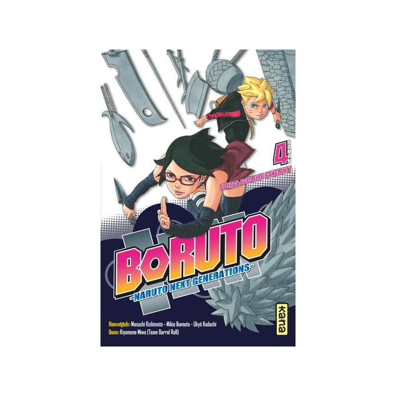 Boruto Naruto Next Generations Roman Tome 4